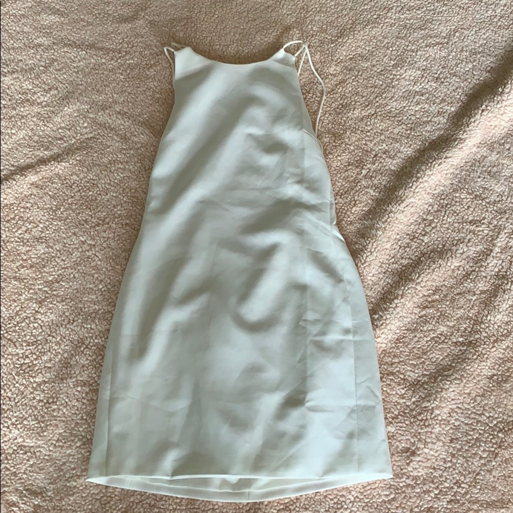 White Strappy Dress